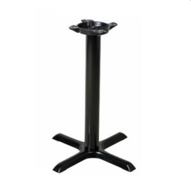 Black Classic Criss Cross Table Bases