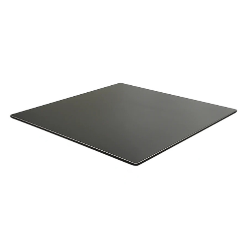 Black Outdoor High Pressure Laminate Restaurant Patio Table In-Outdoor
