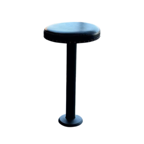 Black Bolt Down Bar Stool Base