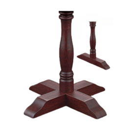 Classic Cross Wood Table Base