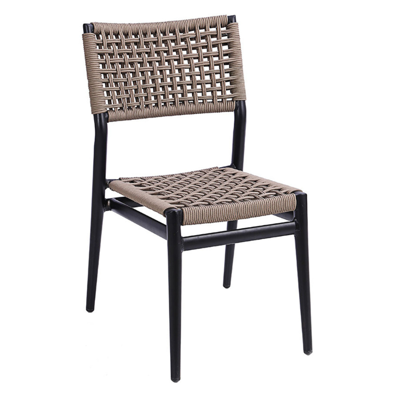 Coastal Comfort Restaurant Patio Table and Chair Set In-Outdoor