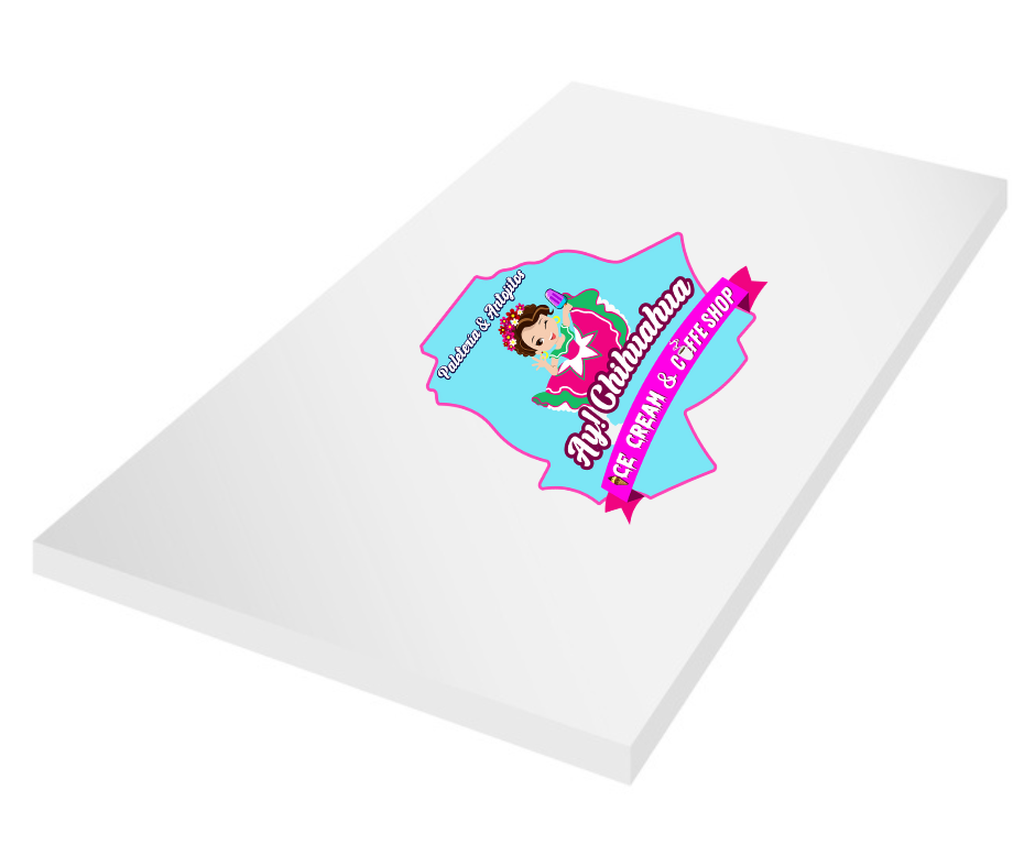 Custom Logo Solid Wood Restaurant Table Tops