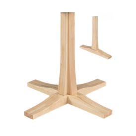 Empire Cross Wood Table Base