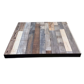 Mixed Antique Pallet Board Melamine Restaurant Table Top