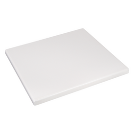 Outdoor White Resin Restaurant Patio Table Top