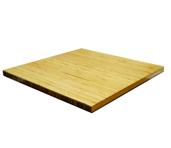 Modern Bamboo Butcher Block Style Table Tops