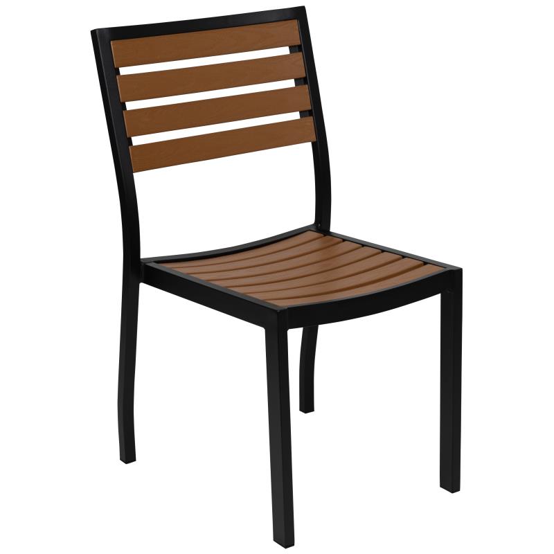 Serene Patio Bistro Dining Table Set with 2 Chairs