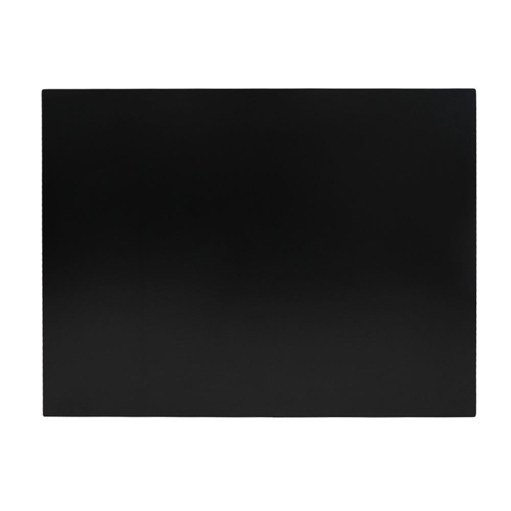 Jet Black Finish Faux Stone In-Outdoor Restaurant Table