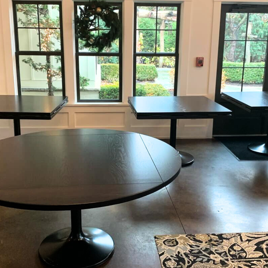 Rectangular Drop Leaf Restaurant Table Tops