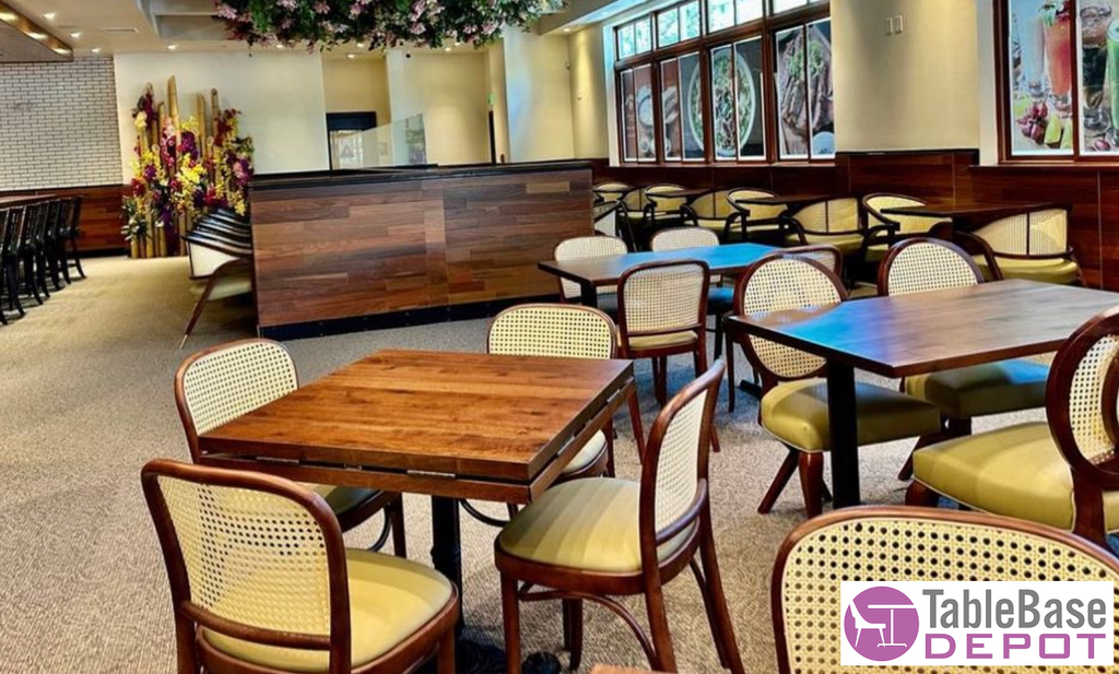 Rectangular Drop Leaf Restaurant Table Tops