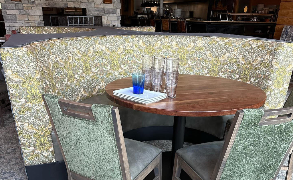 Wisconsin Black Walnut Restaurant Table Tops Custom Sizes Straight Edge Or Live Edge
