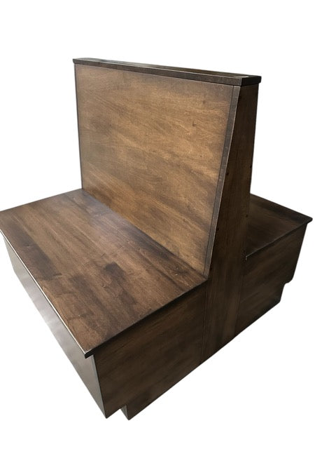 ComfortZone Wood Restaurant Wall Bench Commercial Use Custom Benching