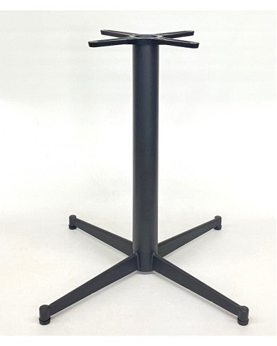 Galvanized Black Outdoor Criss Cross Classic Table Base