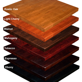 Custom Oak Solid Wood Butcher Block Table Tops 11 Colors