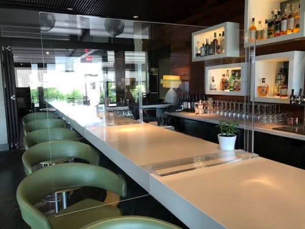 Bar Top Divider Social Distancing Virus Barrier Custom Order ...