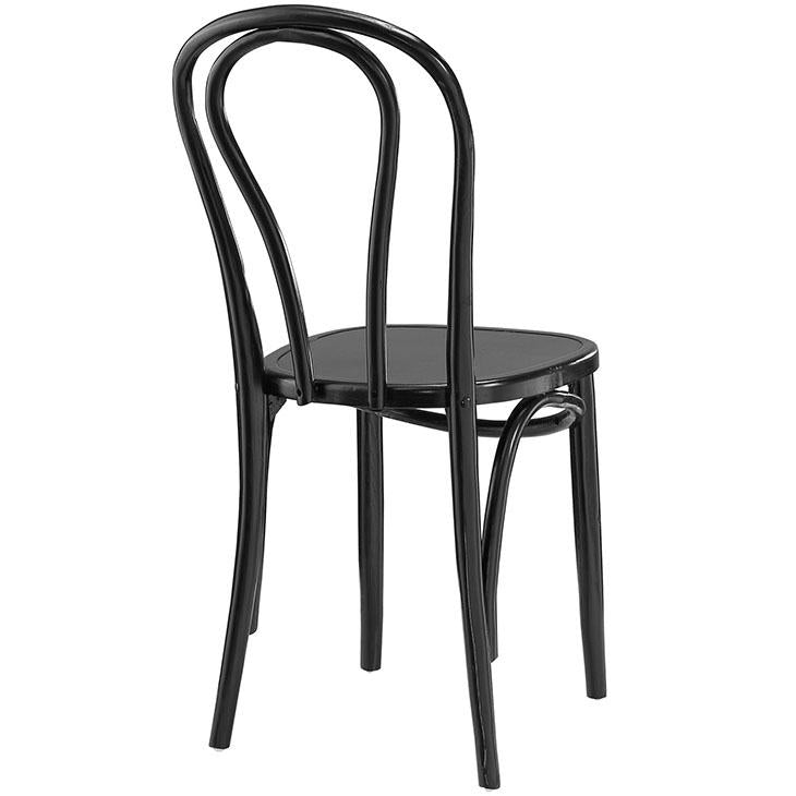 Bistro Bentwood Series Side Chair Walnut Or Black Finish