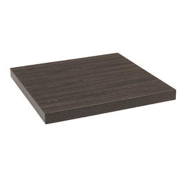 Contemporary Dark Oak Melamine Restaurant Table Top