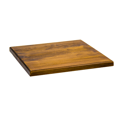 Golden Walnut Pine Restaurant Table Tops