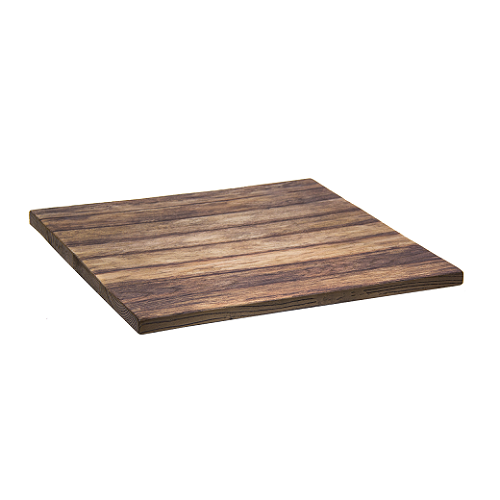 Outdoor Distressed Marine Plank Resin Restaurant Table Top