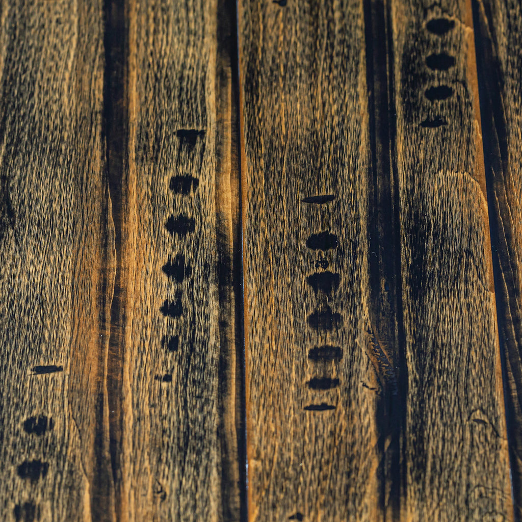 Heavy Distressed Onyx Natural Eastern Georgia Pine Restaurant Table Tops