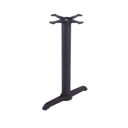 Black Outdoor Criss Cross Standard Patio Table Base