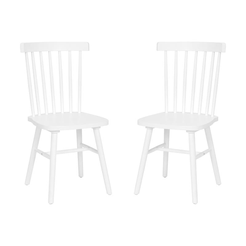 Time-Honored White Spindle Back Restaurant Side Chair