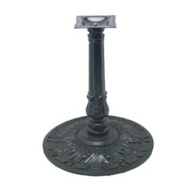 Bar Height Black Victorian Ruby Table Base 24