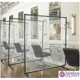 Versatile Mobile Fire Retardant PVC Room Divider Partition Fast Setup