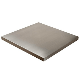 Industrial Wrapped Stainless Steel MDF Indoor Restaurant Table Tops