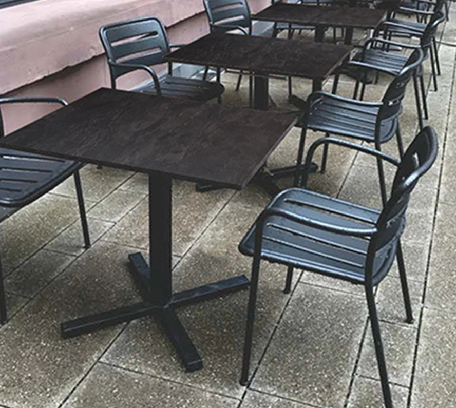 Corelite Composite Outdoor Restaurant Patio Table Tops