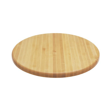 Natural Beech Wood Butcher Block Round Restaurant Table Top