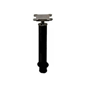Black Cement-In Counter Stool or Table Leg 3