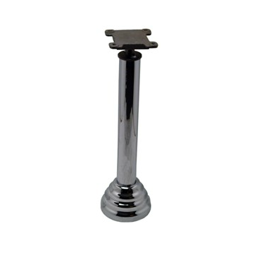 Chrome Beehive Bolt Down Table Base