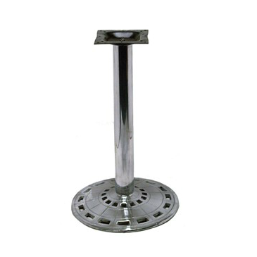 Polished Chrome Roulette Table Base