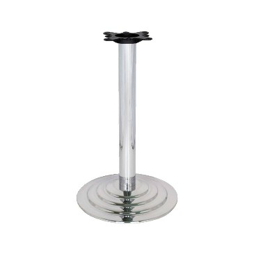 Chrome Saturn Table Base 24