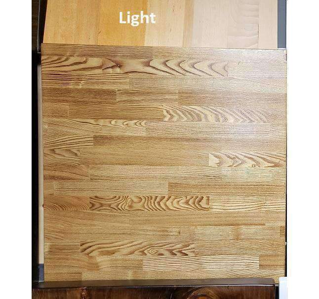 Natural Smoked Carbon Ash Wood Table Tops