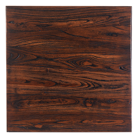 Reclaimed Rosewood Restaurant Table Tops Medium Walnut Finish