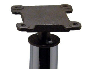 Steel Cover Tulip Bolt Down Table Base 28