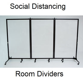 Social Distancing Clear Room Safety Barriers Dividers