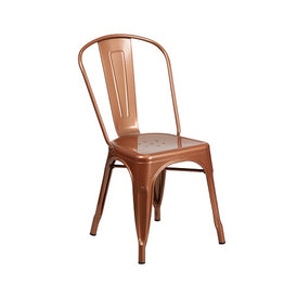 Solid Copper Finish Tolix Chair