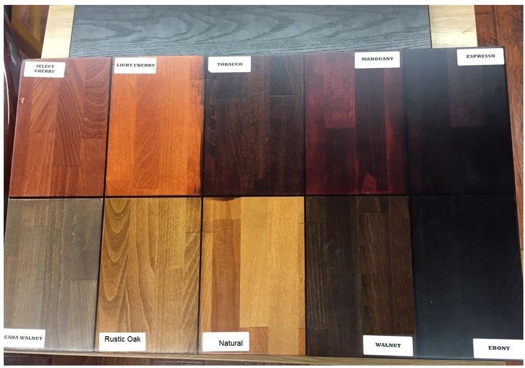 Any Size Beech Wood Restaurant Butcher Block Table Tops 11 Colors