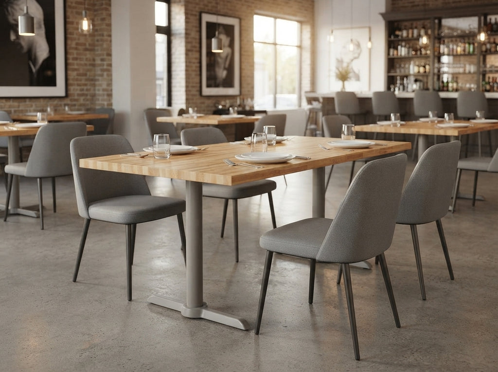 Any Size Beech Wood Restaurant Butcher Block Table Tops 11 Colors