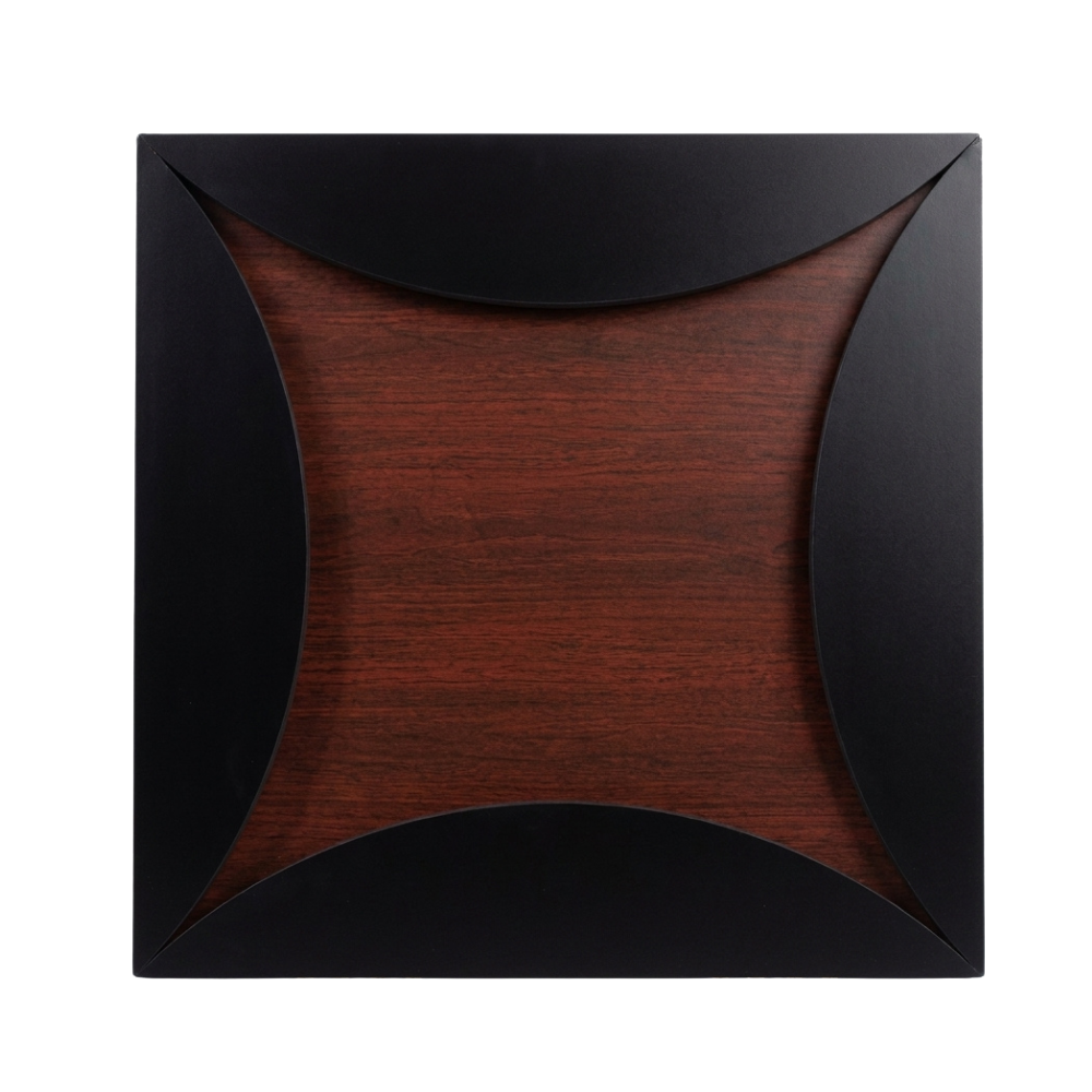 Black Laminate Drop Leaf Restaurant Table Tops 36x36 Folding To 51" Round