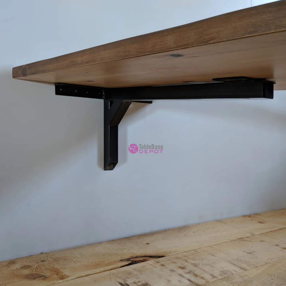 Large Black Table Top Cantilever 16x33