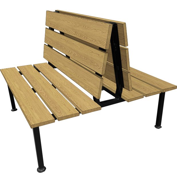 Cascade Custom Color Wood Commercial Grade Benches