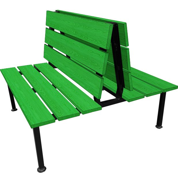 Cascade Custom Color Wood Commercial Grade Benches