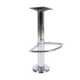 Norma Chrome Bar Stool Bolt Down Base 28 1/3 Footring