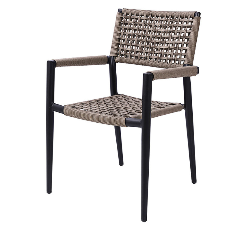 Coastal Comfort Restaurant Patio Table and Chair Set In-Outdoor