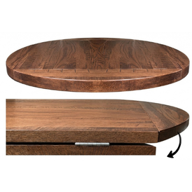 Drop Leaf Flip Top Oak Restaurant Table Tops Fully Custom