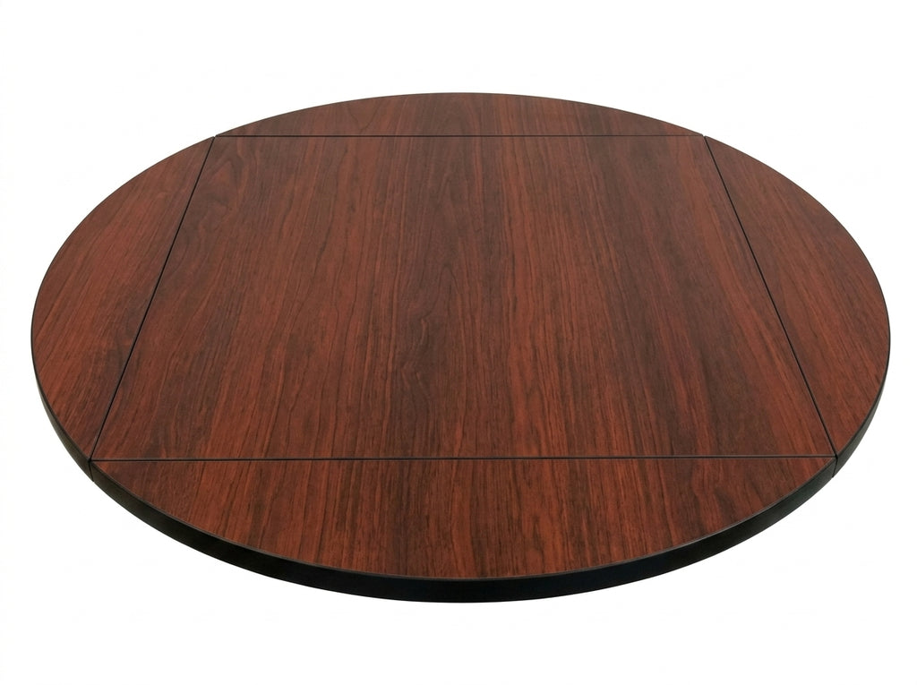 Laminate Drop Leaf Restaurant Table Tops 36x36 Folding To 51" Round